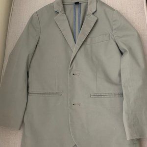 Grey J Crew Boys Blazer Size 6